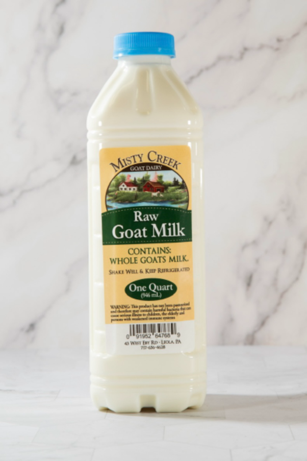 Raw Goat Milk
