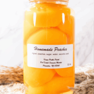 Homemade Peaches